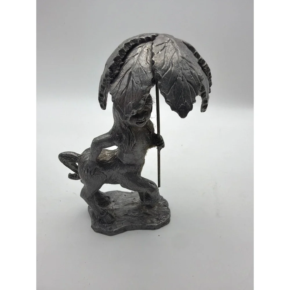 M. Ricker Fine Pewter Figurines Lot Unicycle Boy Centaur Satyr 25295 6188